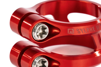 Зажим Ethic sylphe double V2 34.9 red