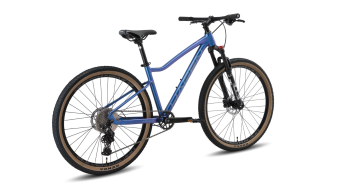 Велосипед 27.5" Hagen Queen 9 рама M 18" голубой хамелеон, металлик, 2026