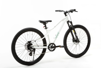 Велосипед 27.5" FEEL Max рама S 15"/8s, белый-зеленый