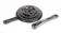 Шатуны Prowheel MA-AC49 24/34/42T, 152 мм, алюм. под квадрат черный, 3 скорости, 1/10