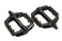 Педали WP625 MTB/BMX, насыпной подшипник,цвет чёрный, вес 435g